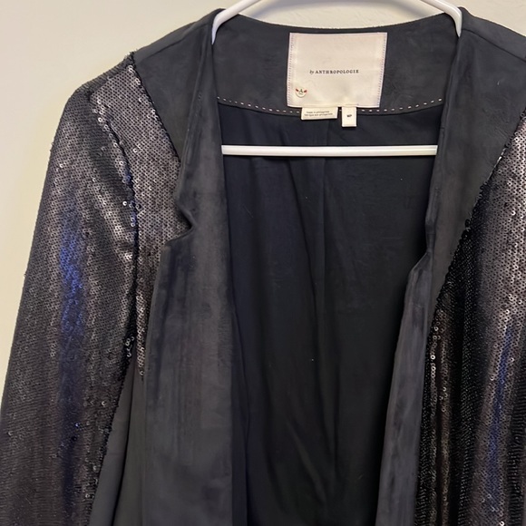 Anthropologie Shonda Sequin Jacket Size MP - Picture 6 of 6